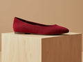 FEDERICA • Custom Fitted Bespoke Ballet Flats • RED