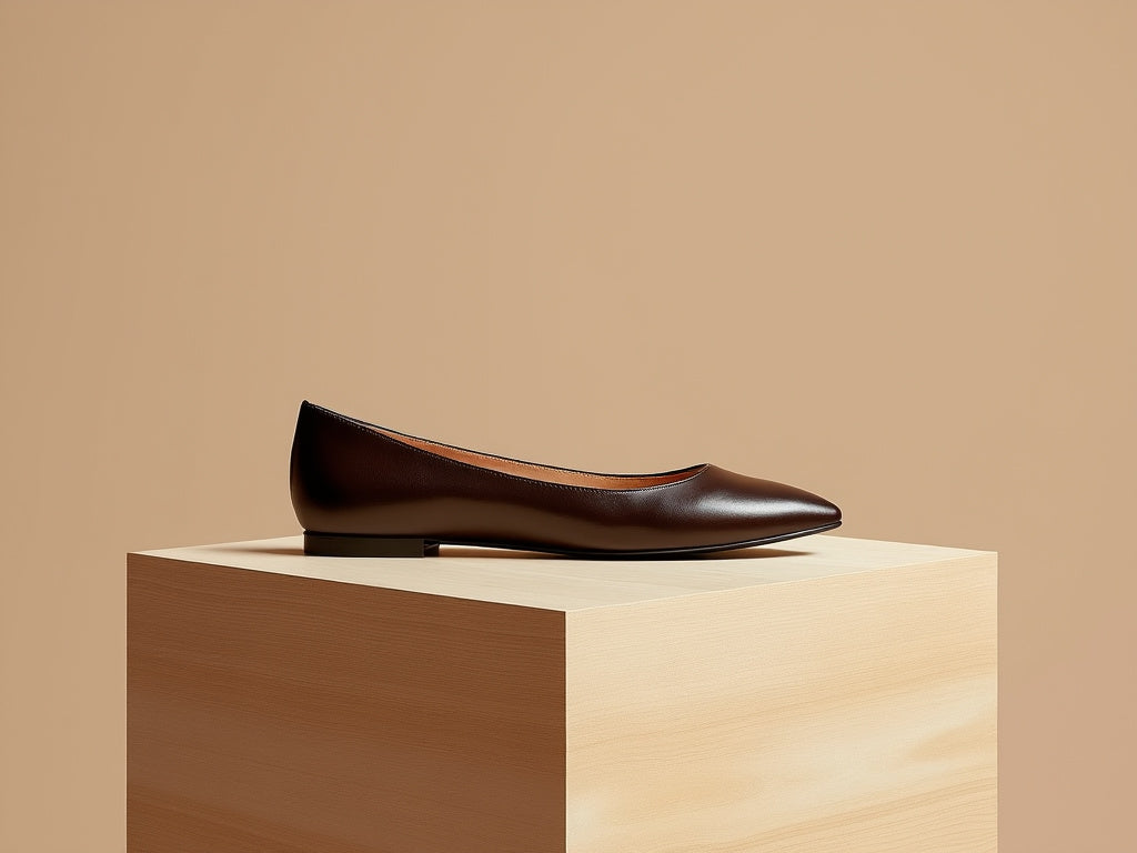 GIULIA_Custom_Fitted_Bespoke_Ballet_Flats_BROWN 1